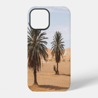 Desert Oasis: Sahara Palms Landscape. iPhone 12 Case