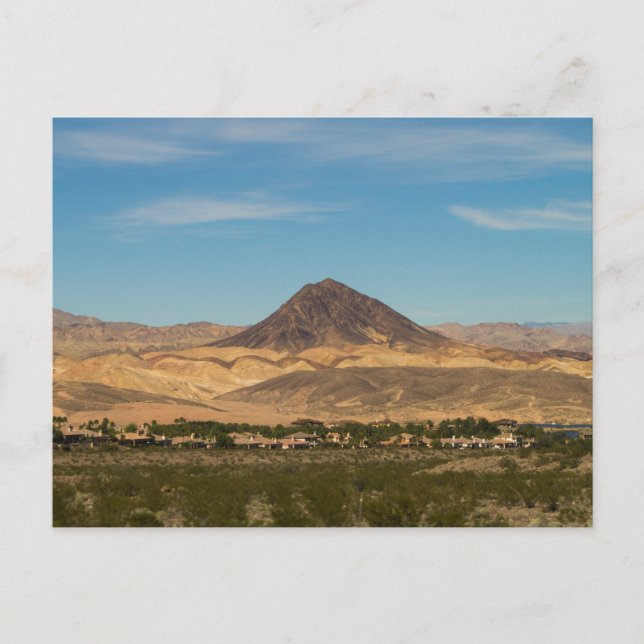 Desert of Nevada Holiday Postcard (Front)