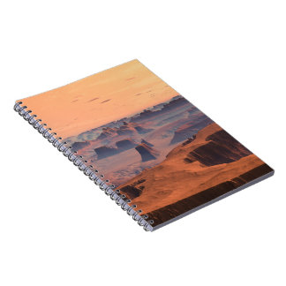 Desert of Ode Planet Kytherial SciFi Notebook