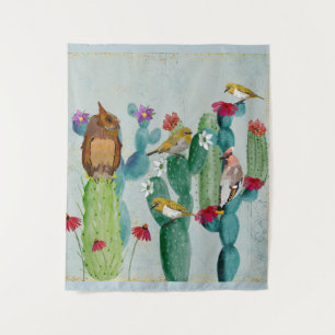 DESERT OF SONG BIRDS TAPESTRY