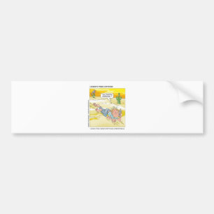 Desert Pizza Funny Mugs, Tees, Cards, & Gifts Bumper Sticker