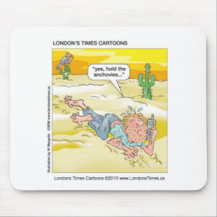 Desert Pizza Funny Mugs, Tees, Cards, & Gifts Mouse Pad