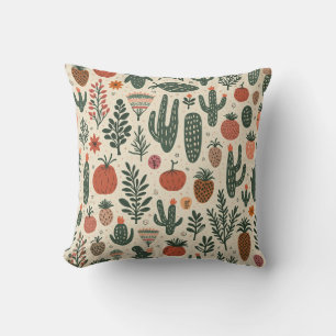 Desert, plant-like pillow