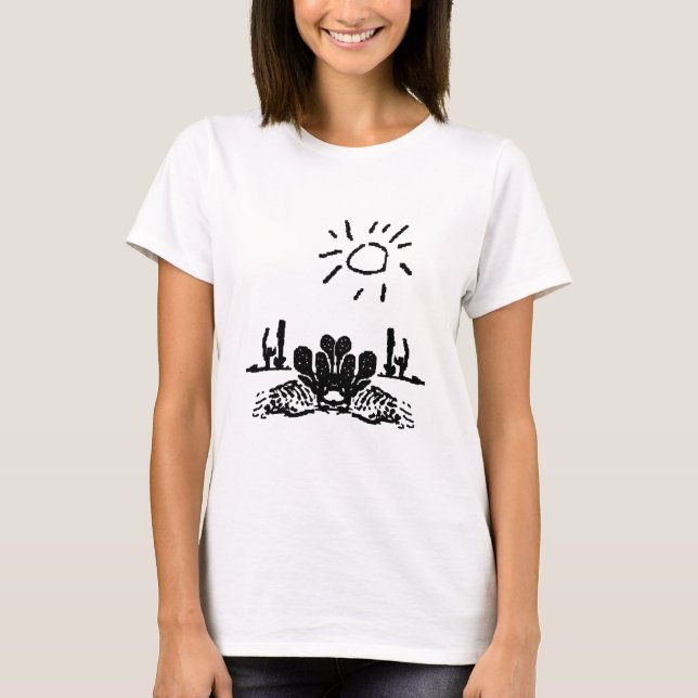 Desert Plants T-Shirt (Front)