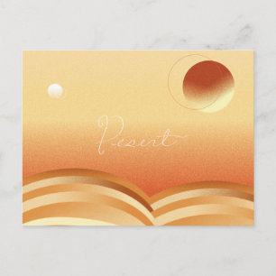 Desert postcard