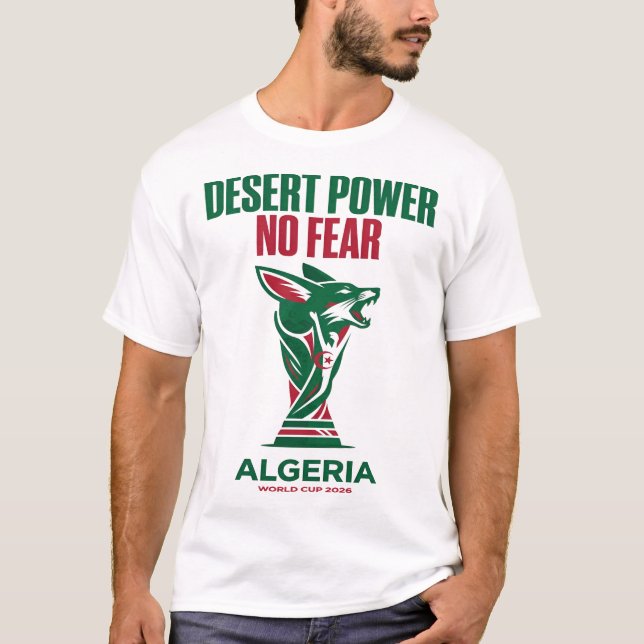 Desert Power No Fear T-Shirt (Front)