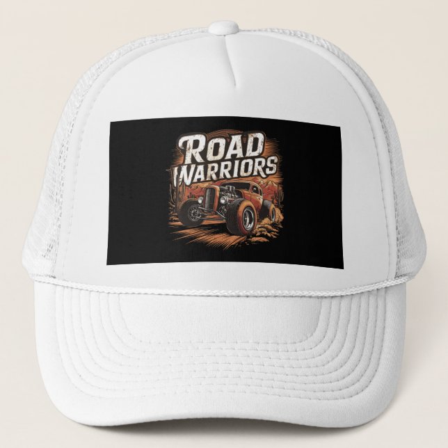 Desert Racing T-shirt Trucker Hat (Front)