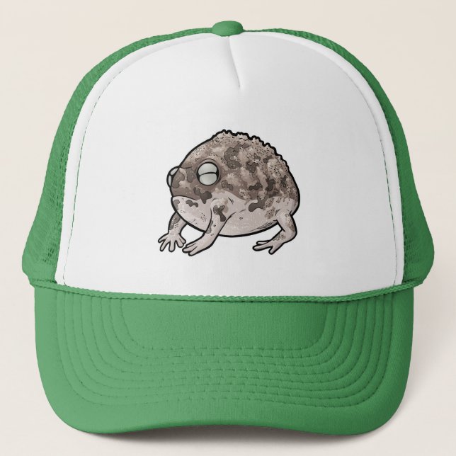 Desert Rain Frog Trucker Hat (Front)