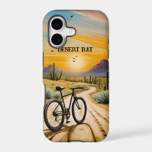 Desert Rat Cycling Mountain Bike Sunset Custom