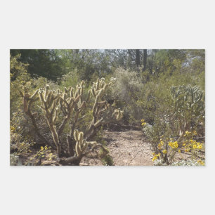 Desert Rectangular Sticker