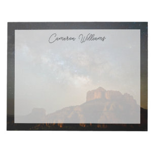 Desert Red Rocks State Park Arizona Notepad