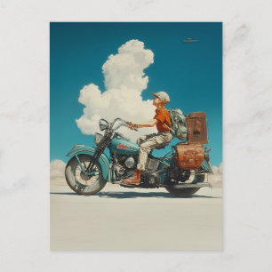 Desert Ride Adventure Escape Postcard