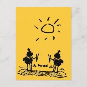 Desert Riders Postcard