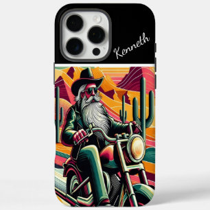Desert Rider's Sunset Cruise iPhone 16 Pro Max Case