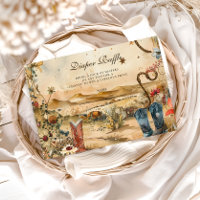 Desert Rodeo Western Diapper Raffle