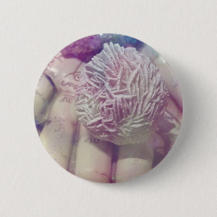 Desert Rose 6 Cm Round Badge