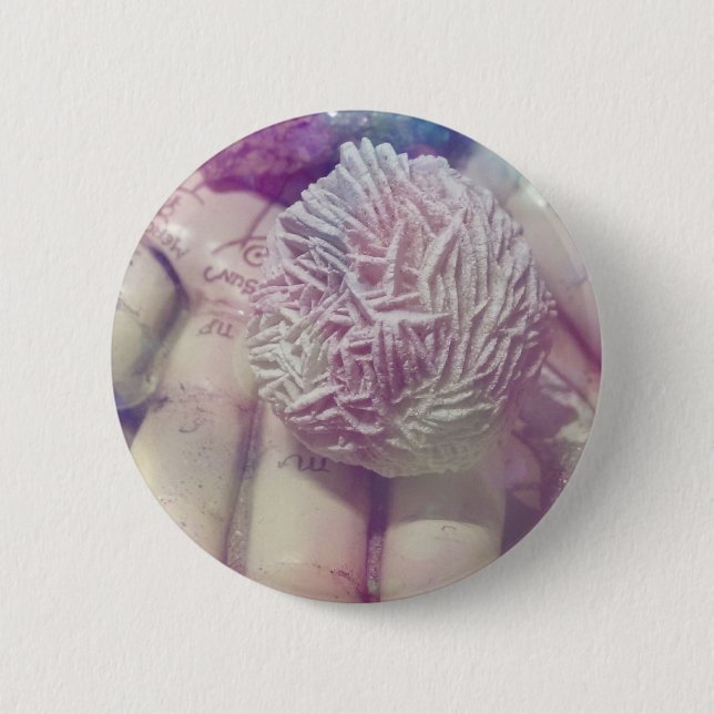 Desert Rose 6 Cm Round Badge (Front)