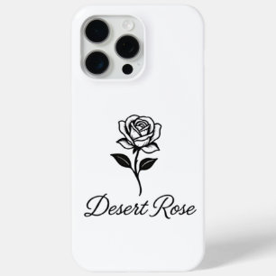 Desert Rose iPhone 15 Pro Max Case