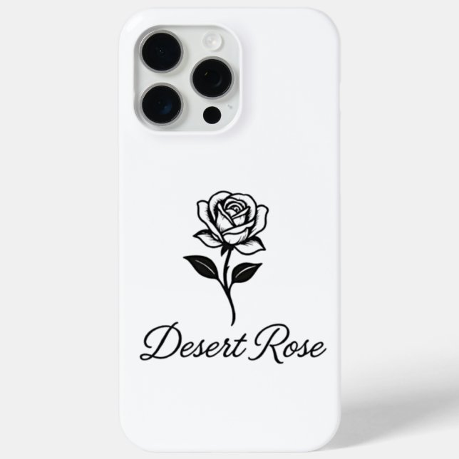 Desert Rose Case-Mate iPhone Case (Back)