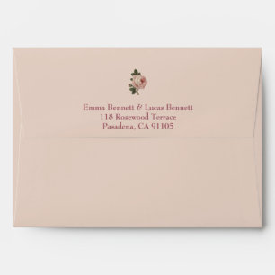 Desert Rose – Dune & Bloom Wedding Details Envelope