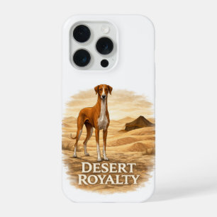 Desert Royalty Azawakh iPhone 15 Pro Case