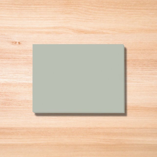 Desert Sage Solid Color Post-it Notes (Creator Uploaded)
