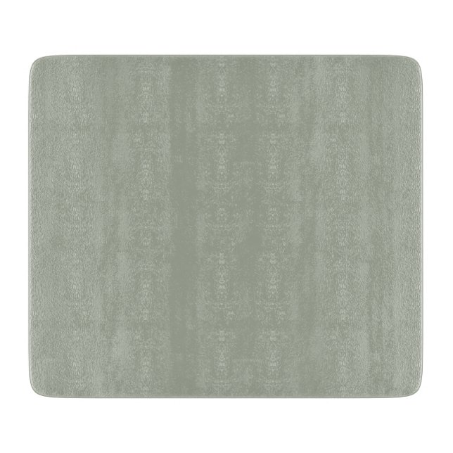 Desert Sage Solid Colour Cutting Board (Front)