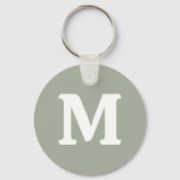 Desert Sage Solid Colour | Monogram