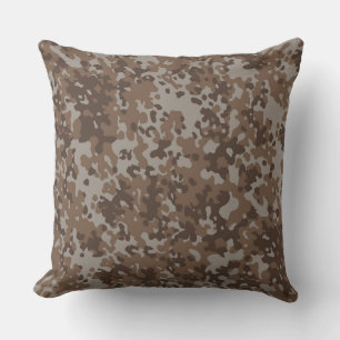 Desert Sand Camo Pattern Cushion