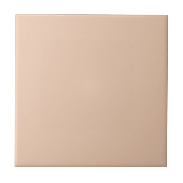 Desert Sand Solid Colour Ceramic Tile (Front)