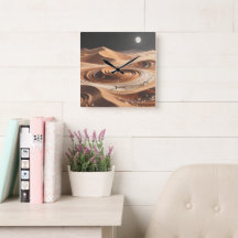 Desert Sands Wall Clock