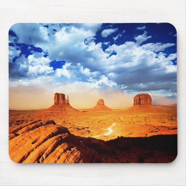 Desert Scene Mouse Pad (Front)