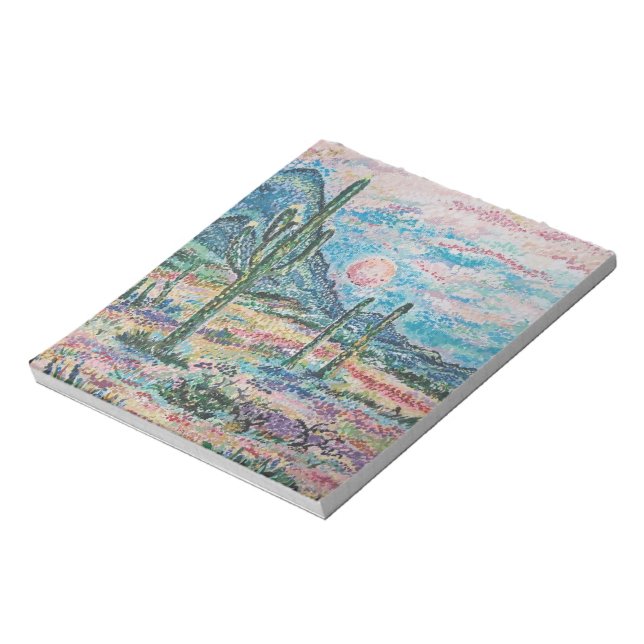 Desert Scene Notebook  Notepad (Rotated)