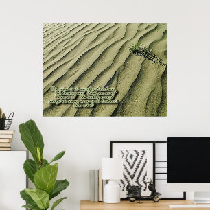 Desert Scripture Inspirational Poster