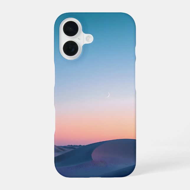 Desert Serenity iPhone 16 Case (Back)
