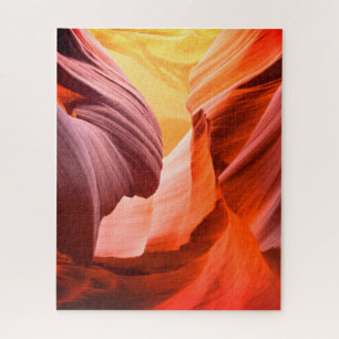 Desert Slot Canyon or Your Photo Jigsaw Puzzle