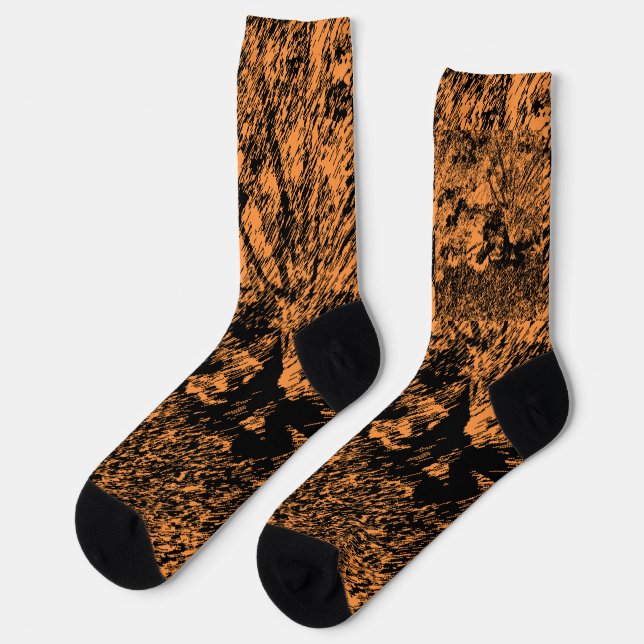 "Desert" Socks (Left)