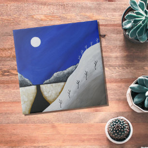 Desert Southwest Arizona Folk Art Ceramic Tile