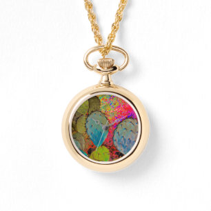 Desert Southwest Succulent Cactus Abstract Watch