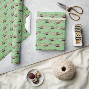Desert Spiny Lizard Art Reptile Pattern Gift  Wrapping Paper
