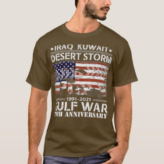 Desert Storm 30th Anniversary 19912021 Father Vete T-Shirt