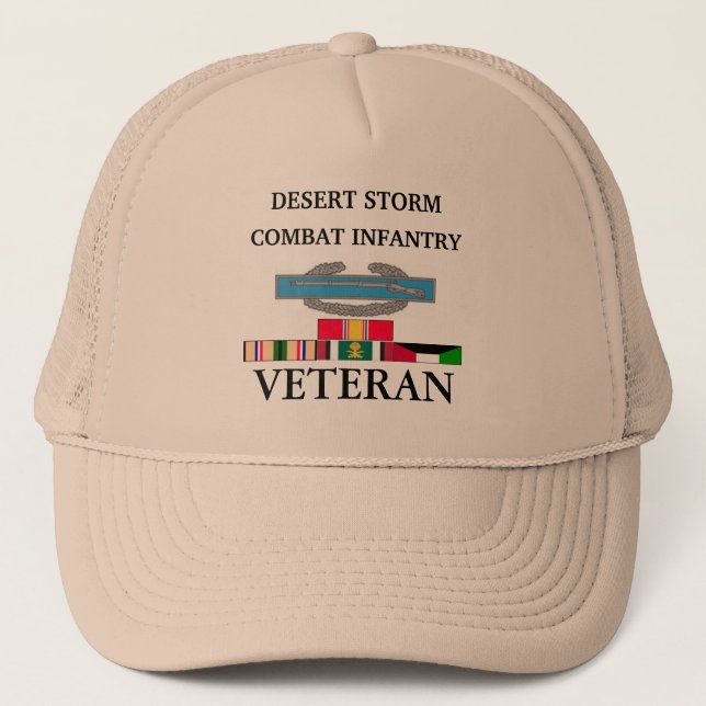 Desert Storm Combat Infantry Hat (Front)