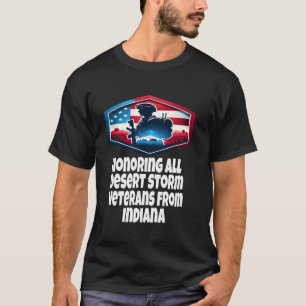 Desert Storm Honouring All Desert Storm Veterans F T-Shirt