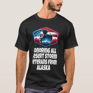Desert Storm Honouring All Desert Storm Veterans F T-Shirt