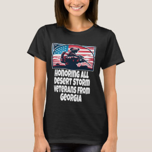 Desert Storm Honouring All Desert Storm Veterans F T-Shirt