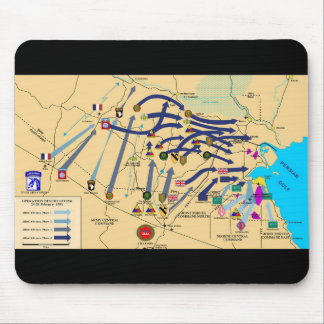 DESERT STORM MAP Mousepad