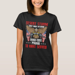 Desert Storm Veteran Pride Persian Gulf War T-Shirt