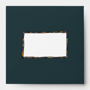 Desert Stripes Square Envelope
