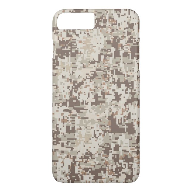 Desert Style Digital Camouflage Decor Case-Mate iPhone Case (Back)