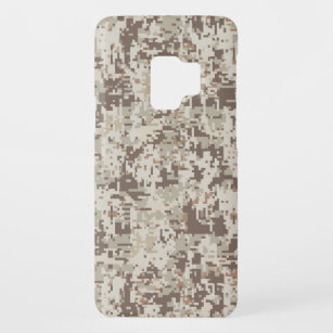 Desert Style Digital pixel beige Camouflage Case-Mate Samsung Galaxy S9 Case